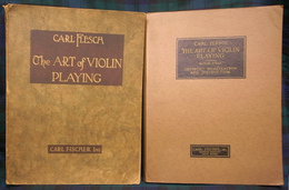 フレッシュ・カーロイ（英）　The Art of Violin Playing 第1、2巻の計2冊　