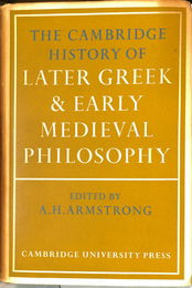 後期ギリシアおよび初期中世の哲学(英)　THE CAMBRIDGE HISTORY OF LATER GREEK&EARLY MEDIEVAL PHOLOSOPHY