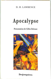 アポカリプス(仏)　ジル・ドゥルーズ序文　Apocalypse Presentation de Gilles Deleuze