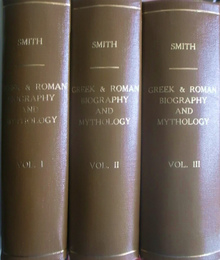 ギリシア・ローマ伝記神話事典　（英）　GREEK　＆　ROMAN　BIOGRAPHY　AND　MYTHOLOGY　全3冊揃