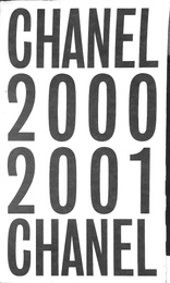 CHANEL COLLECTION PRET-A-PORTER AUTOMNE-HIVER 2000-2001(仏、英)　図版計8枚
