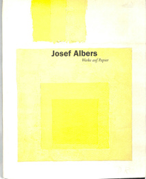 ヨゼフ・アルバース（独）　Josef Albers  Werke auf Papier 