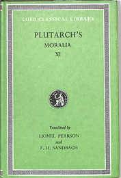 プルタルコス　倫理論集11　ロエブ古典叢書　（英）（ギリシャ）　PLUTARCH’S　MORALIA　11　LOEB CLASSICAL　LIBRARY