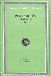 プルタルコス　倫理論集　4　ロエブ古典叢書　（英）（ギリシャ）　PLUTARCH’MORALIA4　LOEB CLASSICALLIBRARY