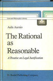 合理性としての合理（英）　The Rational as Reasonable　 A Treatise on Legal Justification