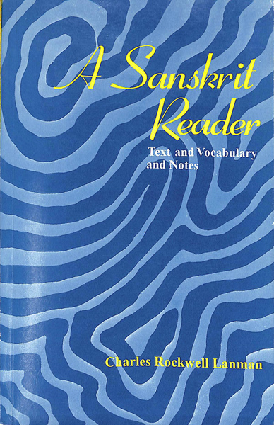 Sanskrit Reader  サンスクリット教本古典 英語洋書 サンスクリット読本【A Sanskrit reader : text and