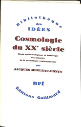 ２０世紀の宇宙論（仏）Cosmologie du XX siecle Etude epistemologique et historique des theories de la cosmologie contemporaine Bibliotheque des IDEES