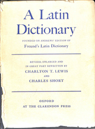 ラテン語辞書（英・ラテン語）A Latin Dictionary