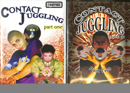 コンタクト・ジャグリング　CONTACT JUGGLING 日本語字幕版　Part１、２の計２枚　DVD
