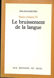 言語のざわめき（仏）　Le bruissement de la langue