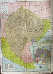 エチオピア及隣接英仏伊植民地最新地図