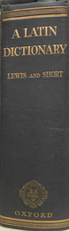 ラテン語辞書（英語）A LARIN DICTIONARY FOUNDED ON ANDREWS' EDITION OF FREUND'S LATIN DITIONARY REVISED, ENLAERGED, AND IN GREAT PART REWRITTEN