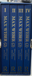 マックス・ウェーバー２　クリティカル・アセスメント　ボックスセット全４冊揃（英）MAX WEBER２ CRITICAL ASSESSMENTS