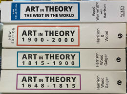 芸術思想史集成　（英）　Art　in Theory　４冊セット