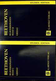 ベートーベンピアノソナタ集（独）　全２冊　学生版