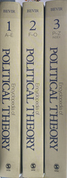 政治理論百科事典（英）　Encyclopedia of POLITOCAL THEORY　全３冊揃