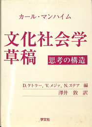 文化社会学草稿　思考の構造