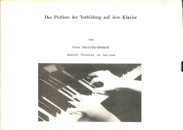 ピアノのTonbildungについて（独）　Das Problem der Tonbildung auf dem Klavier