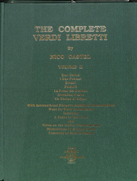 ヴェルディ　オペラ台本（英）THE COMPLETE VERDI LIBRETTI VOLUME 2