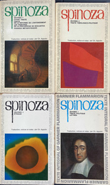 スピノザ全集　全４冊揃（仏）SPINOZA OEUVRES