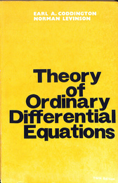 常微分方程式の理論（英）Theory of Ordinary Differential Equations