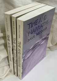 時間と物語　全３冊揃（英訳）TIME AND NARRATIVE