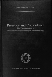 存在と偶然性（英）　Presence and Coincidence 