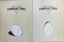 NEWSBOY MAGAZINE CHARACTERS PLUS １・２　２冊