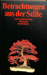 徒然草（ドイツ語）Betrachtungen aus der Stille