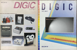 ソニー情報誌　DIGIC　Vol.１６とVol.３７の２冊