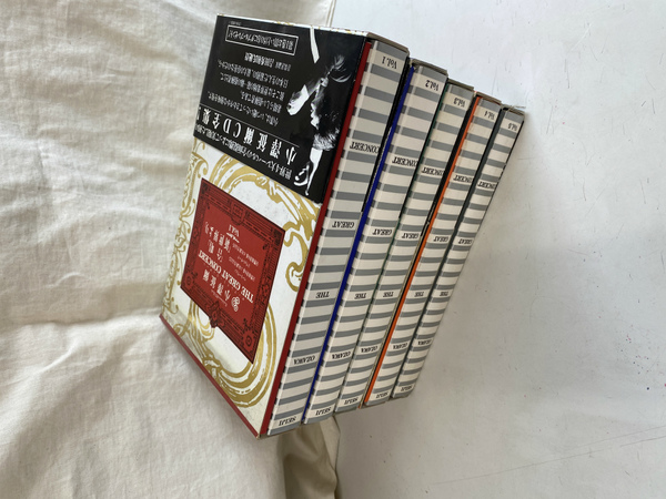 小澤征爾　CD全集　ザ・グレイトコンサート 小澤征爾 サ・グレイト・コンサートTHE GREAT CONCERT 全5巻CD10枚