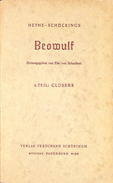 ベオウルフ　用語集（独）Beowulf 3 TEIK GLOSSAR