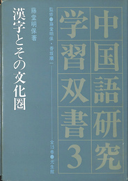 漢字とその文化圏　中国語研究学習双書３