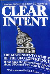 明確な意図　UFO体験に関する政府の隠蔽（英）Clear Intent The Government Coverup of the Ufo Experience