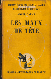 頭痛の精神分析（仏訳）LES MAUX DE TETE