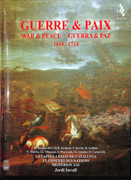平和と戦争　１６１４～１７１４年（仏、英、カルターニャ語、カスティーリャ語、ドイツ語）GUERRE＆PAIX　1964-1714　ＣＤブック