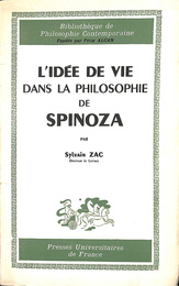 スピノザ哲学における生の概念（仏）L'IDEE DE VIE DANS LA PHILOSOPHIE DE SPINOZA