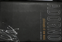 ニューミュージクの哲学（英）　ADORNO philosophy of new music 