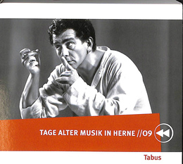 ヘルネ古楽祭２００９年コンサートＣＤ　中世から１９世紀までの音楽におけるタブー　TAGE ALTER MUSIK IN HERNE2009　ＣＤ４枚組