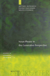 生成的観点からの名詞句（英）Noun Phrase in the Generative Perspective Studies in Generative Grammar71