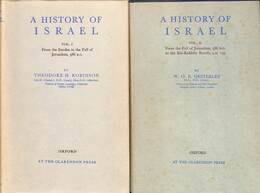イスラエルの歴史（英）　A HISTORY OF ISRAEL　全２巻揃