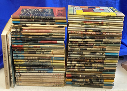 マンハント　全６６冊のうち、４巻１０号、１２号欠　総目次付き　の計６５冊