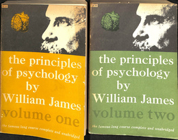 心理学原理　１、２の２冊で　（英）The Principles pf Psychology Volume one,two
