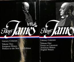 ヘンリー・ジェームズ　文芸評論　１，２の計２冊（英）　Henry James　Literary Criticism