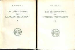旧約聖書の制度１、２（仏）Les Institutions de l'Ancien Tetament　１、２