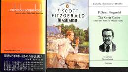 偉大なギャツビー　原著と注釈書の２巻揃　英潮社ペンギンブックス　The Great Gatsby