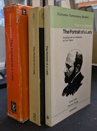 ある婦人の肖像　原著と注釈書の２巻揃　英潮社ペンギンブックス　The portrait of a Lady　Penguin modern classics