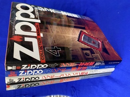 ZIPPO MANUAL　１「ジッポー完全読本」　２「ジッポー・コレクション読本」　３「ジッポー博物館」　４「ジッポー写真館」　４冊　WORLD MOOK　MONO COLLECTION SERIES