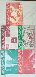 WASEDA-AVENUE　３、５、７、８号の計４冊