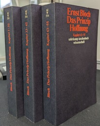 希望の原理（独）　Das Prinzip Hoffnung　全３冊揃